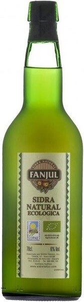 Фанжул Натураль Эколохика 0,7 л. бут. 6% Сидр