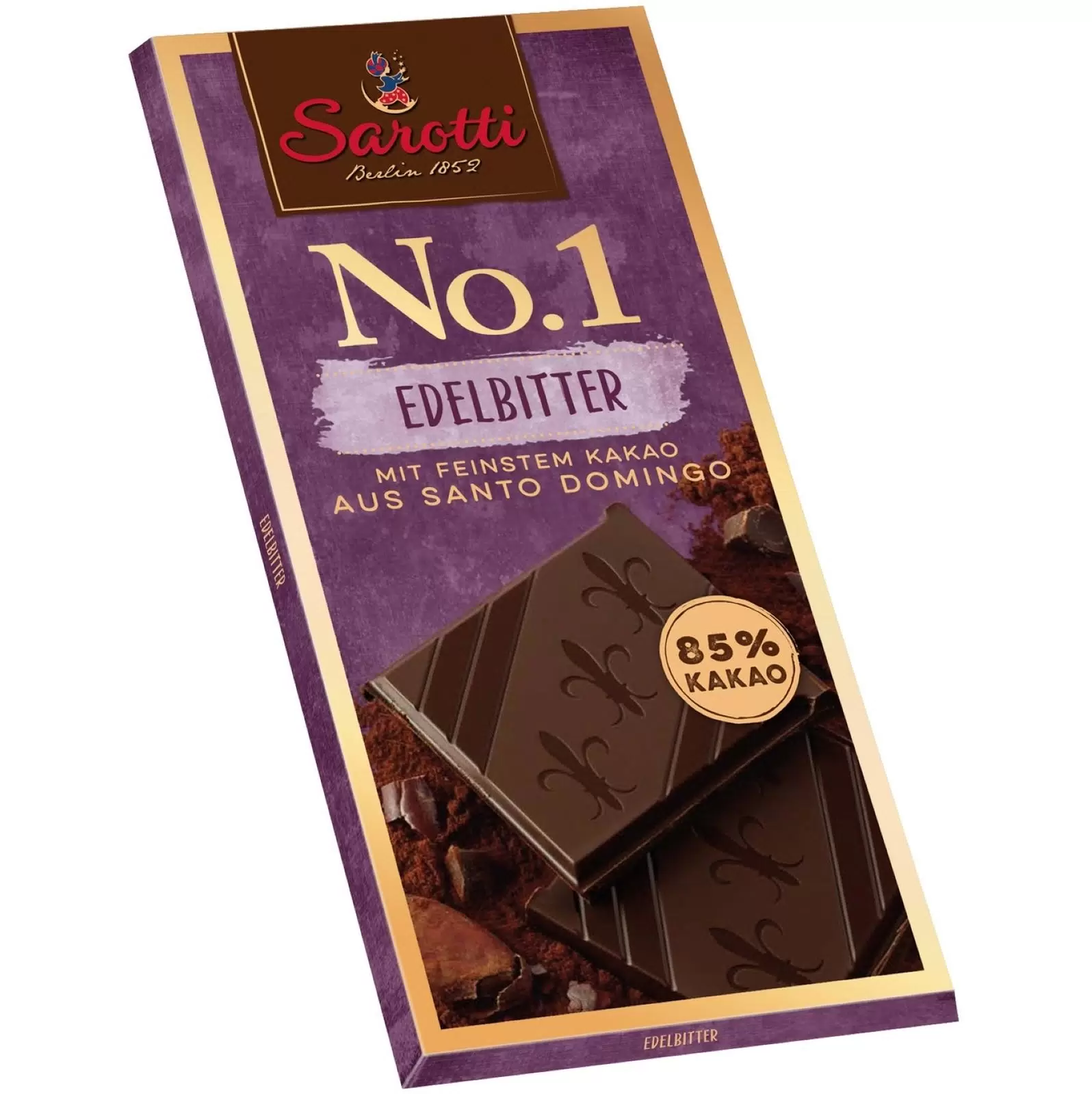 Шоколад горький 85% какао Mild Dark Sarotti 100 г