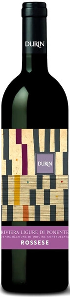Россезе Ривьера Лигуре ди Поненте Дурин 0,75 л. 12,5% Вино ЗНМП регион Лигурия сухое красное