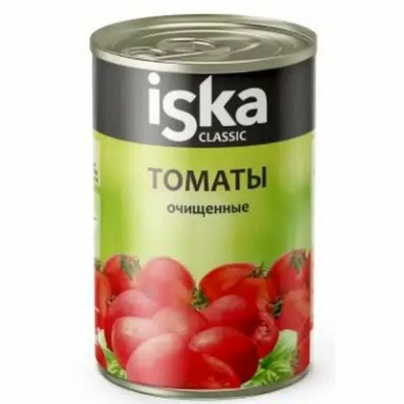 Томаты ISKA очищенные целые 425 мл.