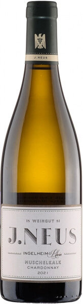 Й. Нойс, Мушелькальк Шардоне год урожая 2021 сухое белое 0,75 л. 10% Вино сортовое ординарное