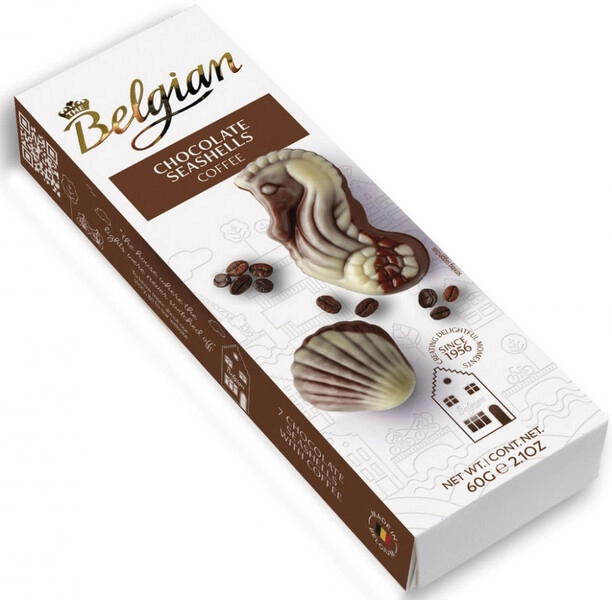 Шоколадные конфеты Belgian с ароматом кофе 60 г.