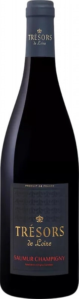ТРЕЗОР ДЕ ЛУАР СОМЮР ШАМПИНЬИ сухое красное 0,75 л. 12,5% Вино ЗНМП регион Долина Луары, категория АОС