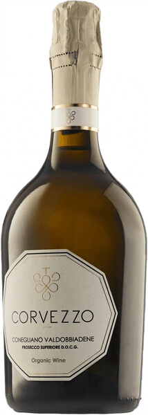 Корвеццо Просекко Вальдоббьядене Супериоре ДОКГ белое брют 0,75 л. 11,5% Вино игристое 