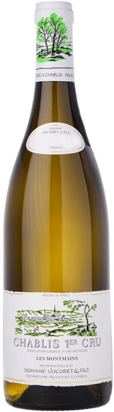 Домэн Вокоре э Фис Ле Монман Шабли Премье Крю АОП сухое белое 0,75 л. 13% выдержанное Вино