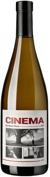 Синема Совиньон Блан Скалистый берег белое сухое 0,75 л. 12% Вино российское с ЗГУ