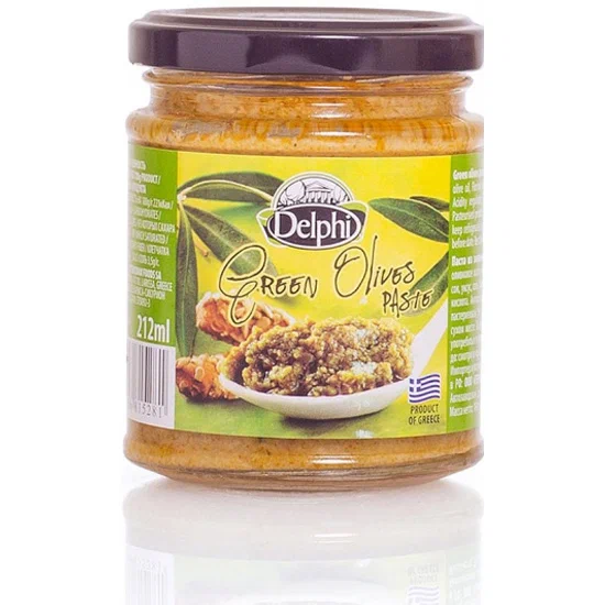Паста из зеленых оливок 190 г. Delphi 