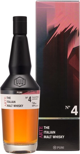 Пуни Арте Лимитед Эдишн в п/у 0,7 л. 48% Виски итальянский односолодовый 