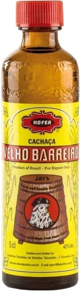 Вельё Баррейро 0,05 л. 39% Спиртной напиток прочий (кашаса)