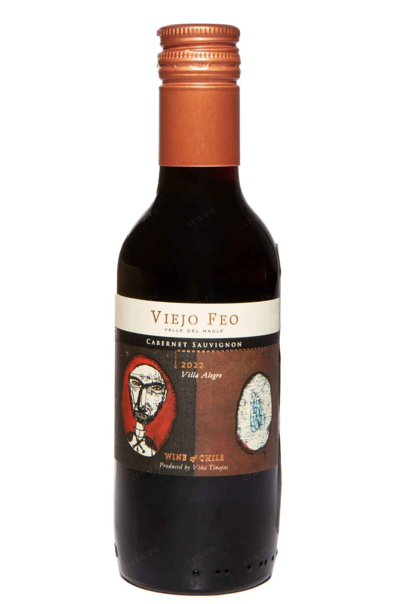 Вьехо Фео Каберне Совиньон красное сухое 0,187 л. 13,5% Вино выдержанное