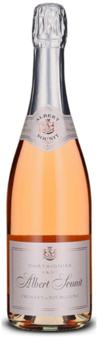 Креман де Бургонь Альбер Суни Шатенье розовое брют 0,75 л. 12,5% Вино игристое
