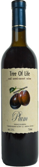 Дерево жизни Слива 0,75 л. 12% Плодовая алкогольная продукция полусладкая