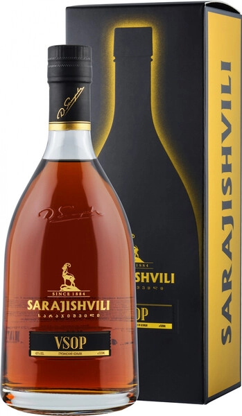 Сараджишвили VSOP в п/у 8 лет 0,5 40% Грузинский коньяк