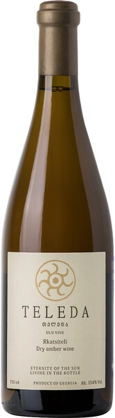Ркацители Теледа 0,75 л. 13% Вино выдержанное сортовое сухое белое