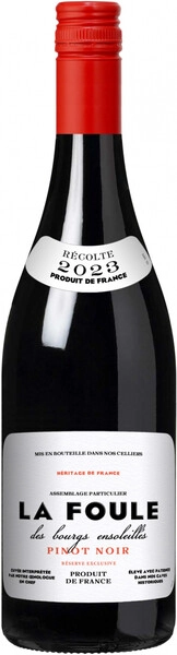 Ла Фуль Пино Нуар Пэй д’Ок красное полусухое 0,75 л. 13% Вино сортовое