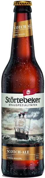 Штёртебекер Скотч-Эль 0,5 л. бут. 9% Пиво темное непастеризованное нефильтрованное