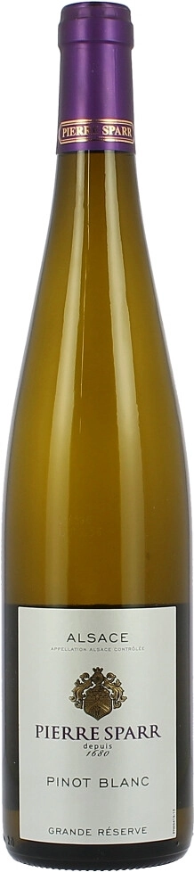 Пьер Спарр Пино Блан Гранд Резерв белое сухое 0,75 л. 12,5% Вино сортовое выдержанное категории А.О.С.