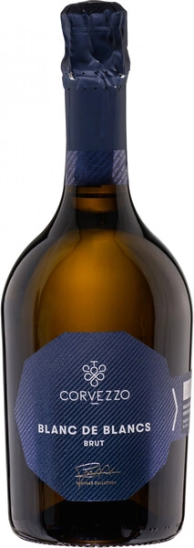 Корвеццо Блан де Блан Брют 2023 брют белое 0,75 л. 11% Вино игристое региона Венето