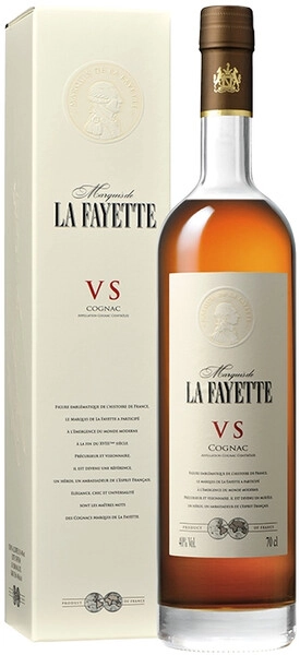 Маркиз де Ла Фает VS 0,7 л. 40% Коньяк ординарный четырехлетний 