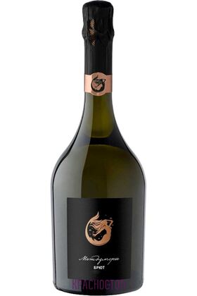 Междуморье Южный берег Тамани Выдержанное белое брют 0,75 л. 12,5% Вино российское игристое с ЗНМП