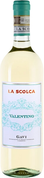 Гави Валентино белое сухое 0.75 11% Адзьенда Агрикола Ла Сколька с.с.,Вино географ.наимен.