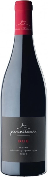 Джианнитессари Дуэ Венето Россо ИГТ красное сухое 0,75 л. 13% Вино марочное 