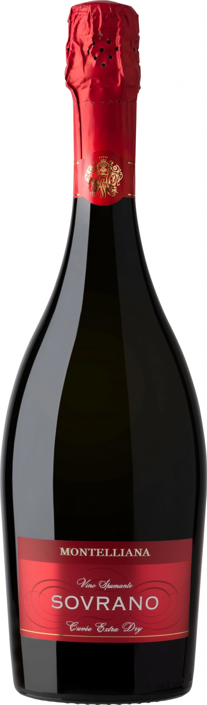 Монтеллиана Кюве Соврано Спуманте белое брют 0,75 л. 11% Вино игристое