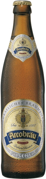 Аркоброй Пилзнер 0,5 л. бут. 4,9% Пиво светлое непастеризованное фильтрованное