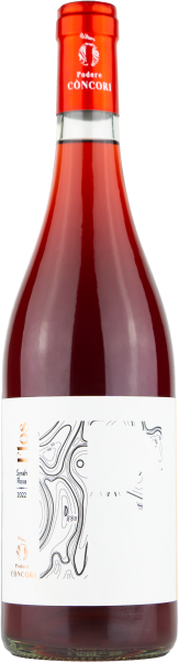 Подере Конкори Флос Конкори Сира Тоскана ИГТ 2022 розовое сухое 0,75 л. 12,3% Вино сортовое выдержанное