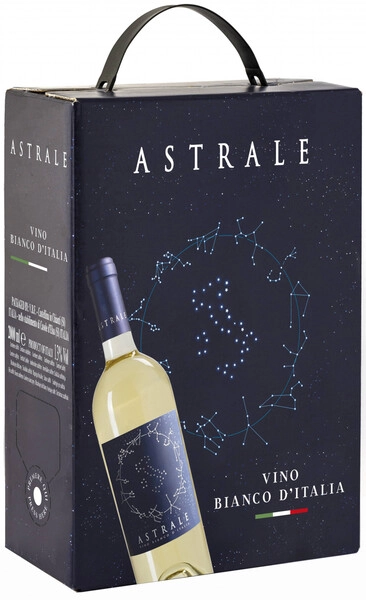 Астрале сухое белое 2 л. 13% регион Сицилия Вино ЗГУ