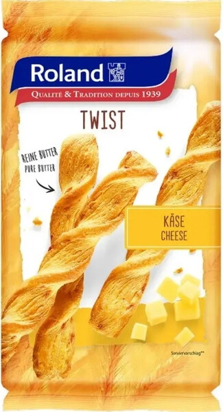 Твисты с сыром Roland 100 г 