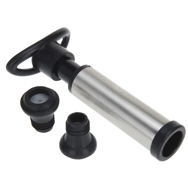 Вакуумный насос с 2 винными пробками