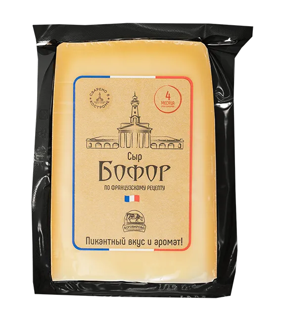 Сыр Бофор Боговарово 4 мес 50% 245 г 