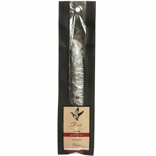 Фуэт CANARD из утки классический колбаса полусухая сыровяленая 120 г