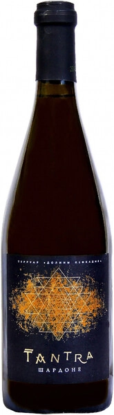 Тантра Шардоне сухое белое 0,75 л. 13,5% Вино российское с ЗГУ