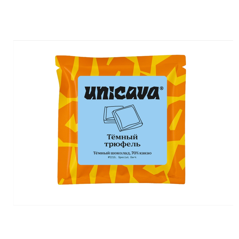 Cacava Темный шоколад Темный трюфель 70% 50 г Плитка