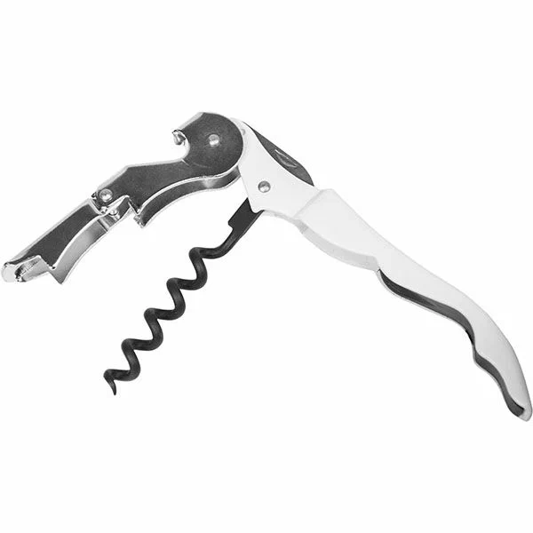 Штопор (Нарзанник) двухступенч. "Пултап`с" сталь нерж, пластик H=15 L=150 В=30мм серебрист., белый