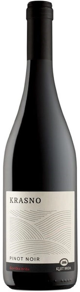 Горишка Брда Клет Брда Красно Пино Нуар сухое красное 0,75 л. 13% Вино сортовое выдержанное 