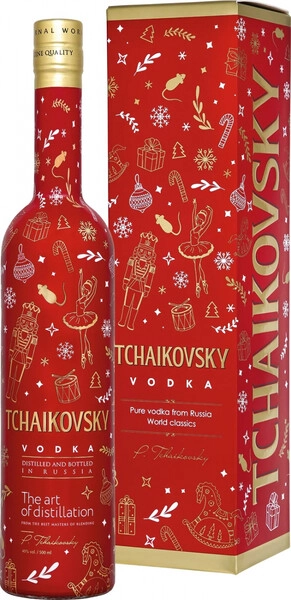 Чайковский (TCHAIKOVSKY) Щелкунчик в п/у 0,5 л. 40% Водка