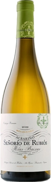 Риас Байшас Сеньорио де Рубиос Таранис Альбариньо сухое белое 0,75 л. 12,5% Вино сортовое