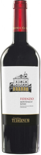 Кантина Тудернум Фиденцио Монтефалко Россо ДОК красное сухое год урожая 2020 0,75 л. 14,5% Вино марочное 