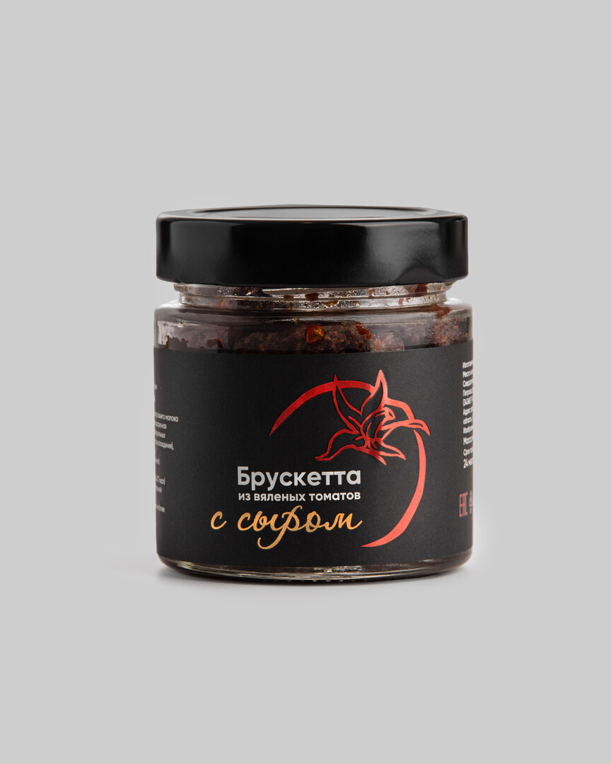 Паста для брускетт из вяленых томатов с сыром Сердце Севера 150 г.