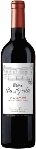 Каор Шато Брю Лягардет сухое красное 0,75 л. 13,5% Вино выдержанное