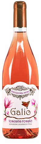Поджио дель Моро Галио Тоскана розовое сухое 0,75 л. 12% Вино с ЗГУ