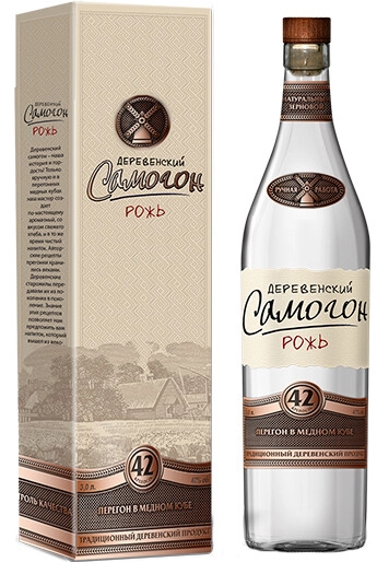Деревенский Самогон Рожь 3 л. 42% Спиртной напиток