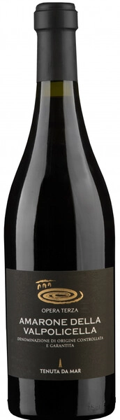 Тенута да Мар Опера Терца Амароне делла Вальполичелла красное полусухое 0,75л. 15% Вино с защ.наим.по месту происх.