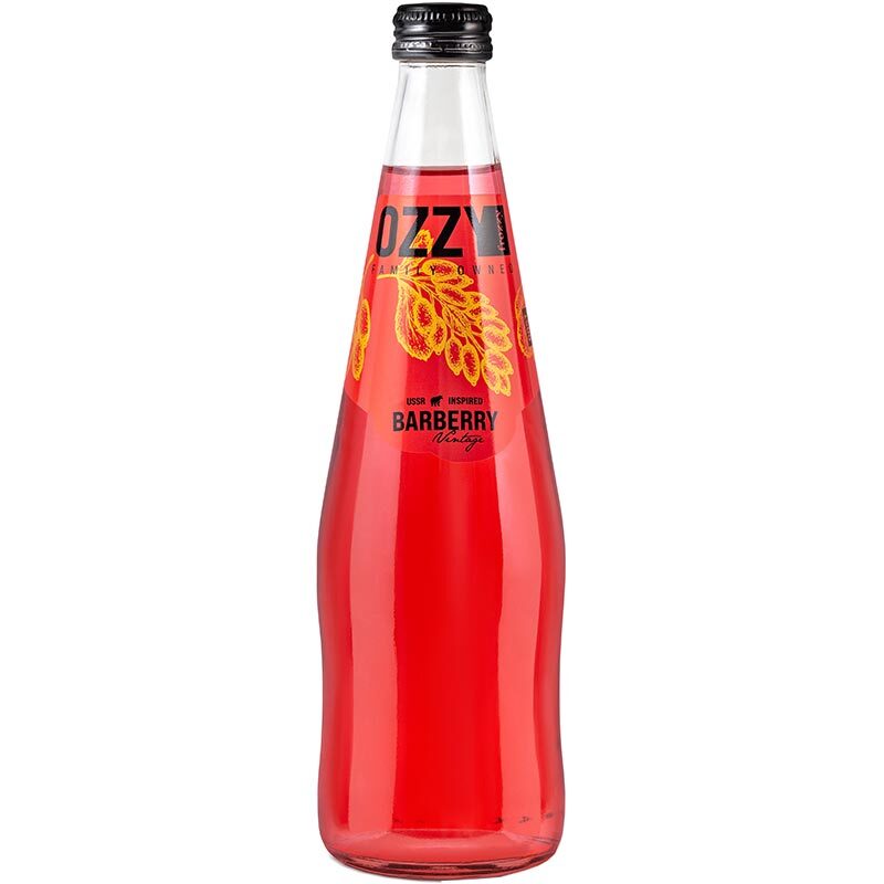 Лимонад OZZY Vintage Барбарис с/б 0,5 л. Напиток безалкогольный сильногазированный