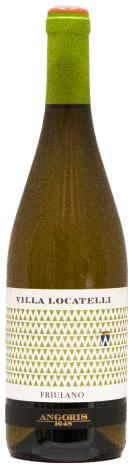 Вилла Локателли Фриулано Изонцо дель Фриули ДОК год урожая 2021 белое сухое 0,75 л. 9% Вино сортовое выдержанное 