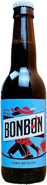 Джоус Бревери Бонбон 0,33 л. бут 7% Пиво красное фруктовое непастеризованное нефильтрованное