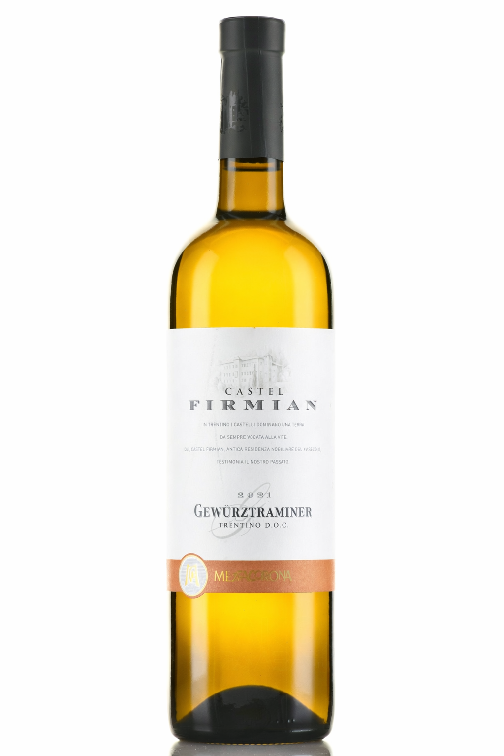 Трентино Кастель Фирмиан Гевюрцтраминер "Носио С.п.А."бел.п/сух.0,75л 13,5%Вино с защ.наим.места пр.